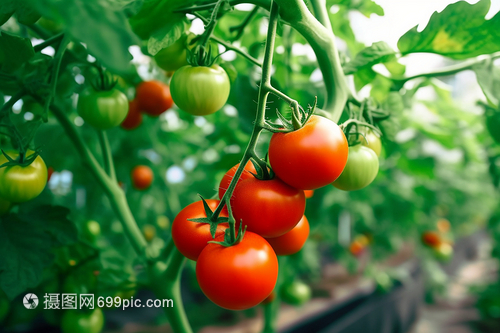 夏季菜園中成熟的番茄果實 種植與收獲指南